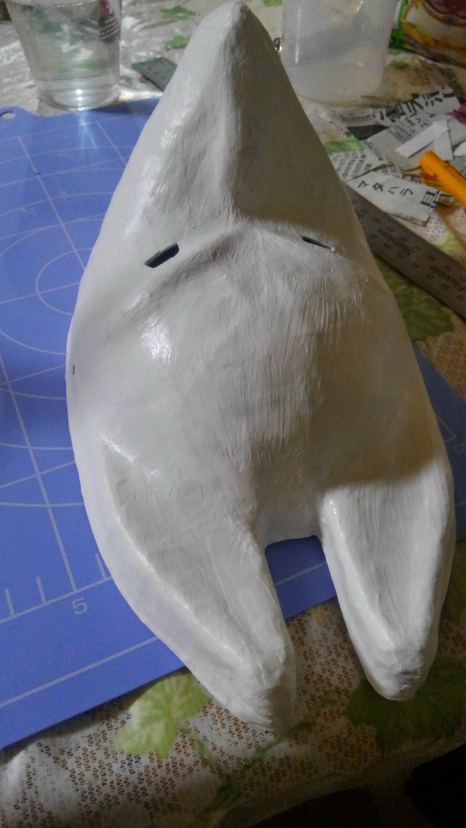 めっちゃざっくりしたお面制作過程 Togetter めっちゃざっくりしたお面制作過程 Togetter