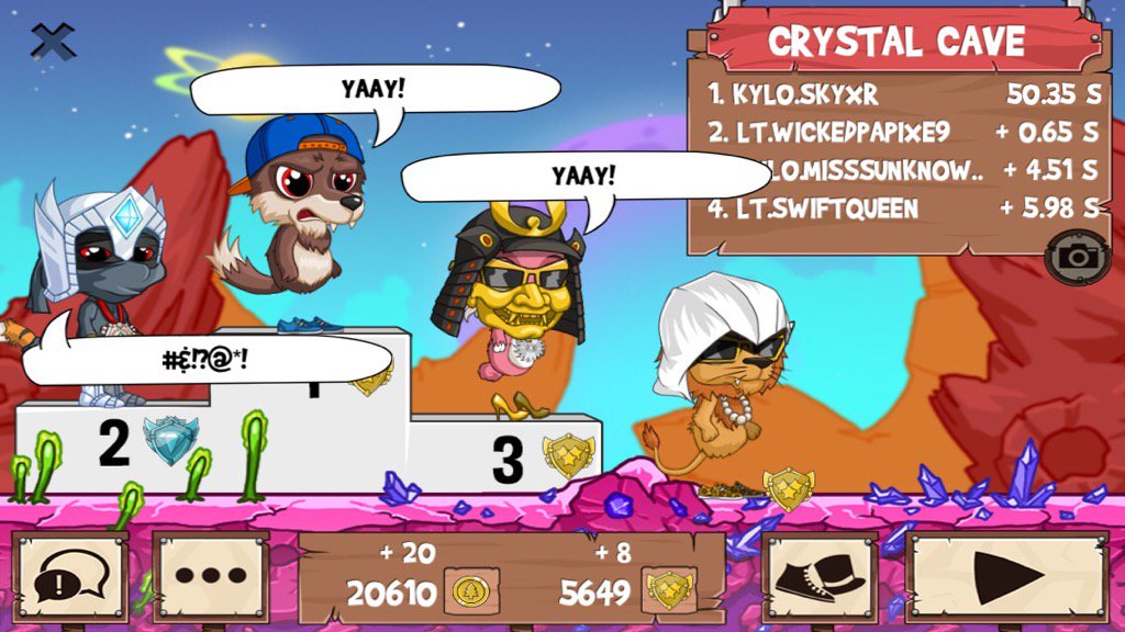 MissUnkn0wn1's tweet photo. Having a blast @ #funrun2 #SkyxR #WickedPapixE9 #SwiftQueen https://t.co/0clFFLGA02