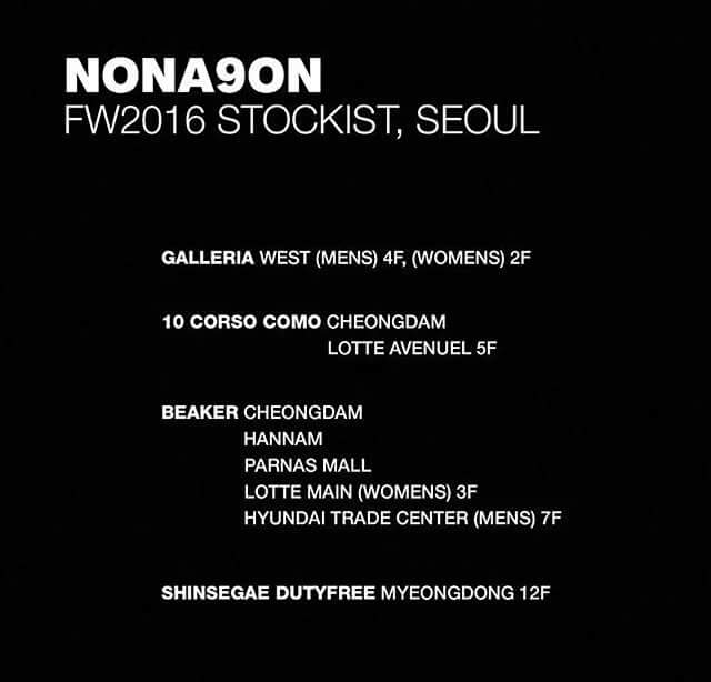 [INFO] Double B and BlackPink's Lisa will be part of NONA9ON 2016 Fall/Winter Collection