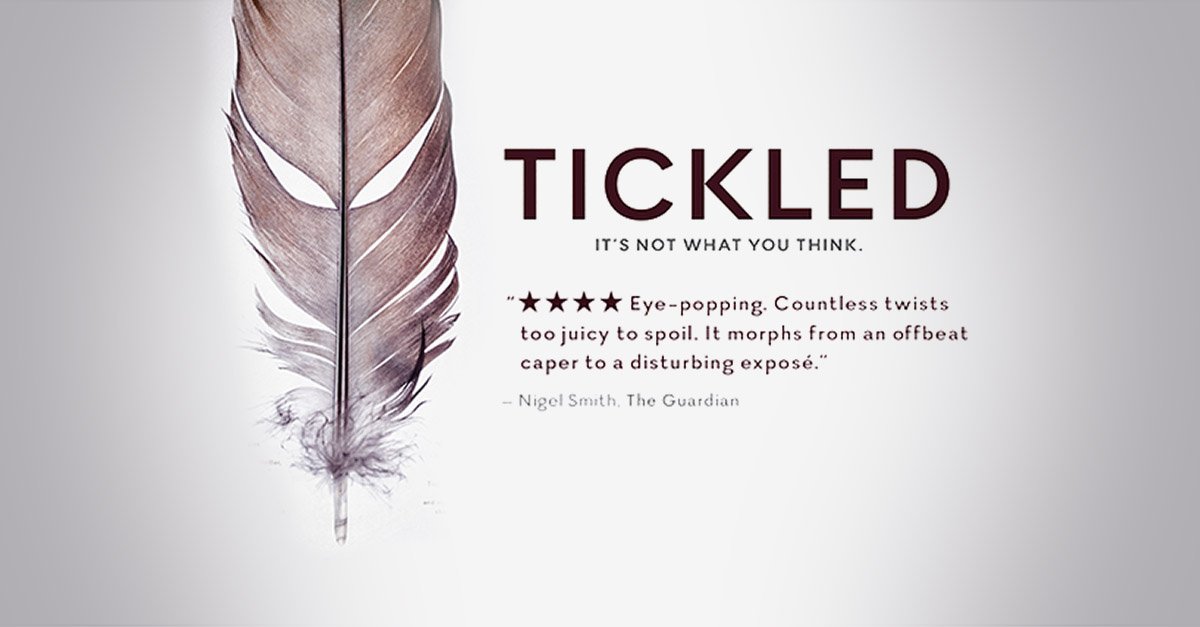 Critics and fans agree, <a href="/TickledMovie/">Tickled Movie</a> is not what you think. #SeeItInStyle at #PalaceCinemas today.
