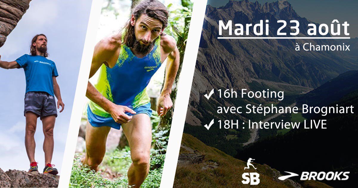 Aujourd'hui à 18h sur notre page FB, retrouvez une ITW live de @stephbrogniart #chamonix #utmb