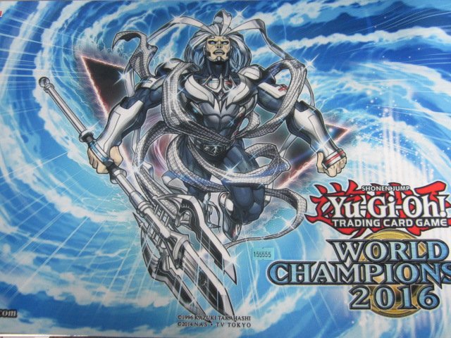 WCSプレイマット入荷しております #遊戯王WCS2016 #遊戯王