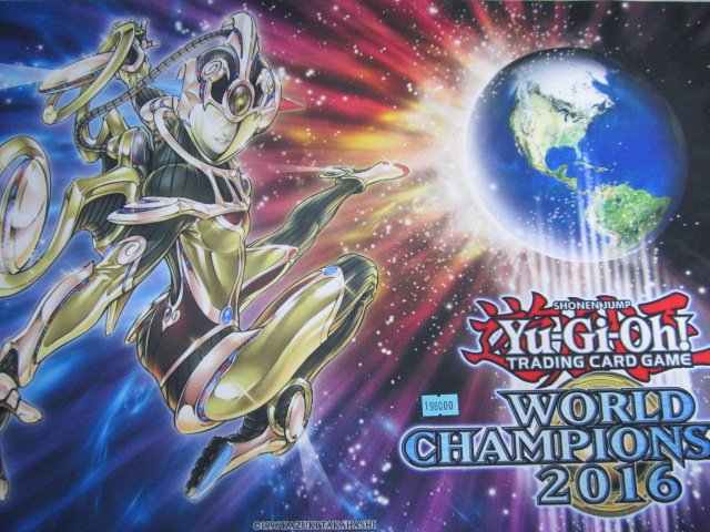 WCSプレイマット入荷しております #遊戯王WCS2016 #遊戯王