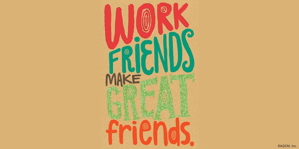 amgreetings's tweet photo. Give a thumbs up if you have some work friends that you consider to be real friends! #PSHello #GoodTuesday https://t.co/8fV1ABoVri