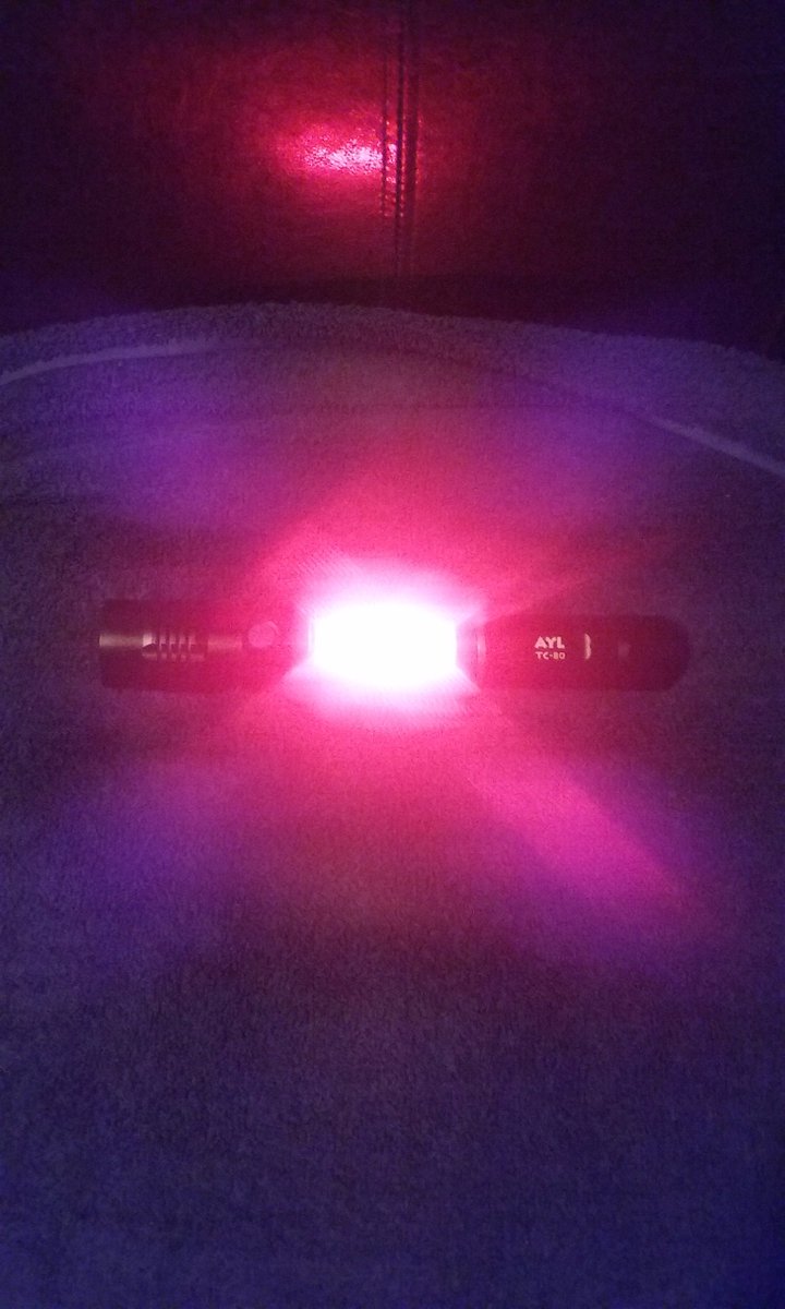 teshia72209's tweet image. Enjoying the new flashlight I'm trying free. Absolutely recommend this to anyone. It is great to have #AYLFlashlight