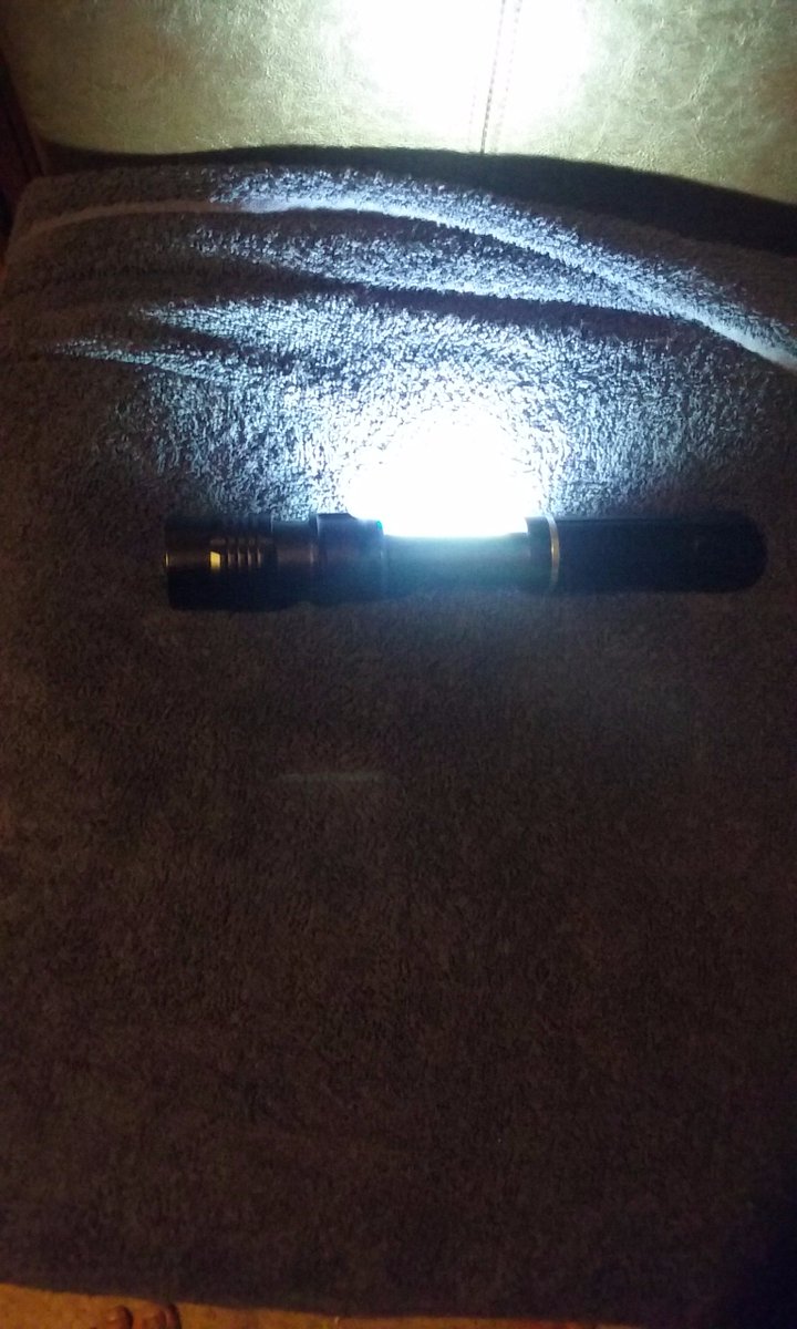 teshia72209's tweet image. Enjoying the new flashlight I'm trying free. Absolutely recommend this to anyone. It is great to have #AYLFlashlight