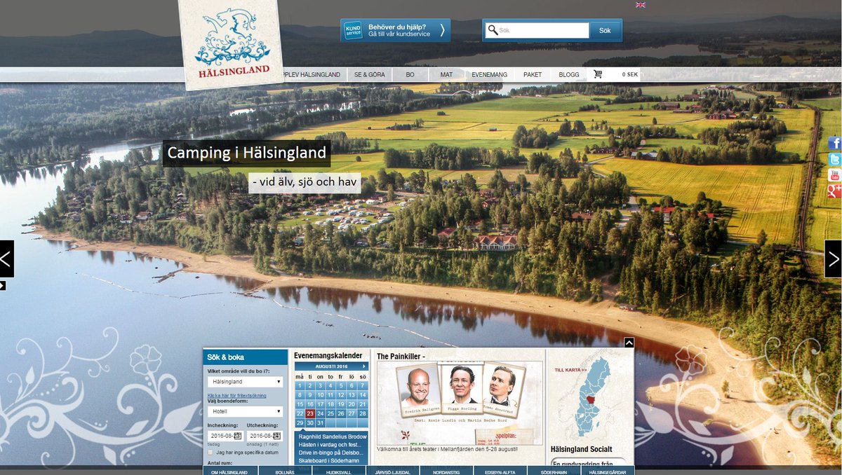 Hälsingland, blånande berg och djupa dalar!  halsingland.se #Hälsingland #vemtarbollen