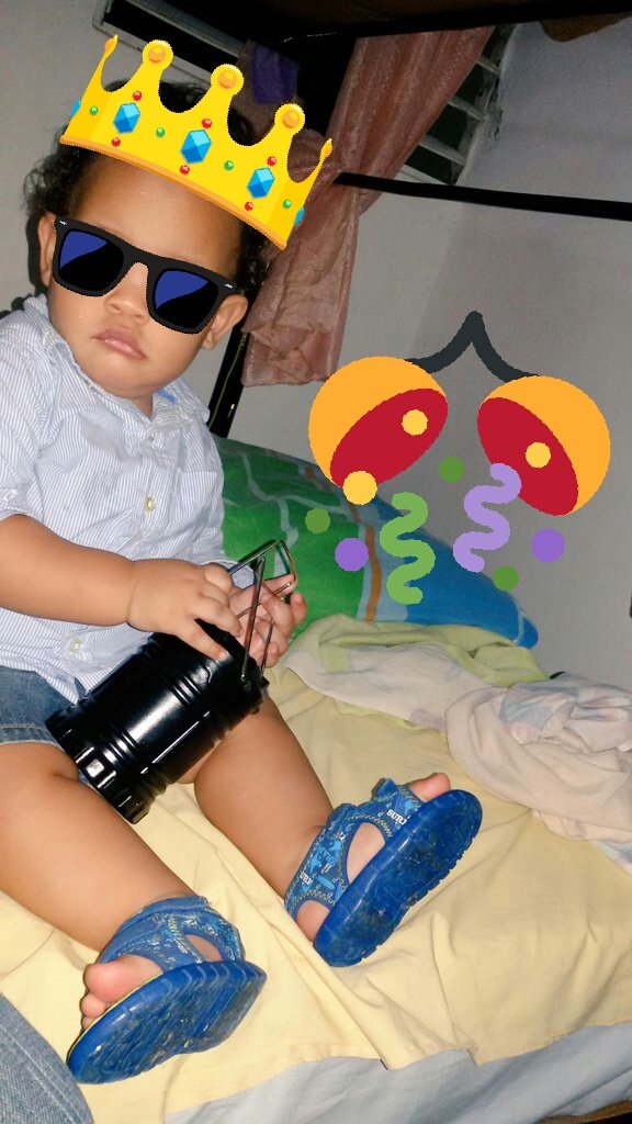 MediaAlexander's tweet image. Felicidades hoy a mi sobrino en su primer añito cumplido muchas bendiciones para el en su dia tkm #maquejode
