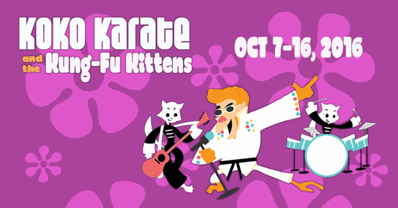 WishingStarSC's tweet photo. Tickets on sale now for KOKO KARATE AND THE KUNG-FU KITTENS https://t.co/WbGautd9NH https://t.co/AXcJUEyYwg