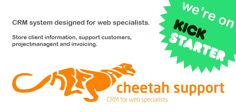 CheetahCRM's tweet image. Yes, our Kickstarter project is launched! Please check it at kickstarter.com/projects/cheet…
