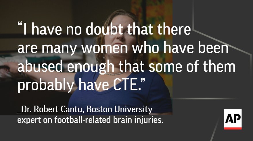 Brain injuries: Domestic abuse may cause same damage as football, <a href="/LindseyTanner/">Lindsey Tanner</a> writes. apne.ws/2brKP04