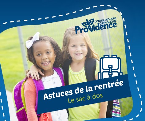 CscProvidence's tweet photo. Un sac à dos bien ajusté à votre enfant aidera à prévenir de possibles maux de dos #astuceparent #trucsrentrée https://t.co/K3OaJEYIpx