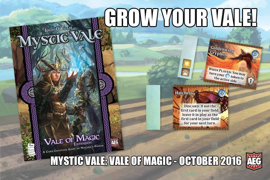 ThirstyMeeples's tweet image. @alderac announce release of 1st exp. to Mystic Vale
Releases Oct
