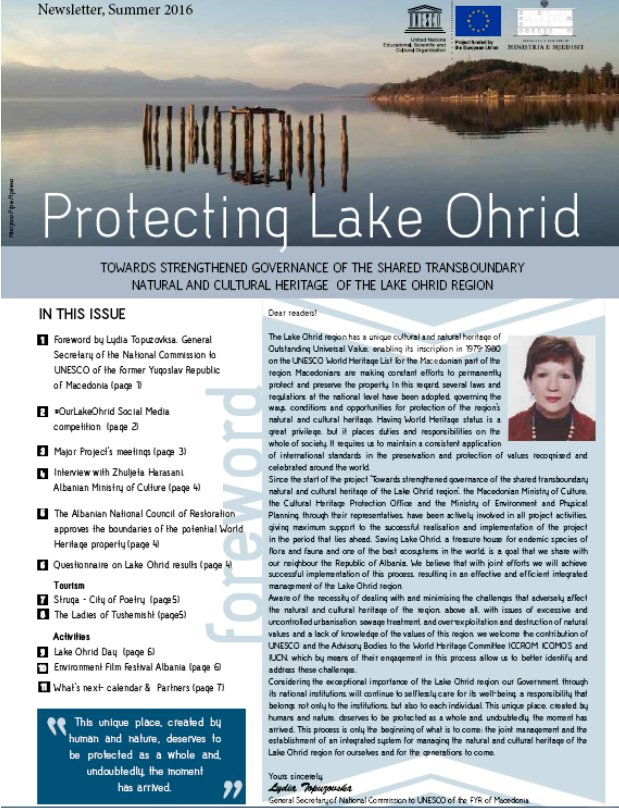 lake_ohrid's tweet photo. "Protecting #LakeOhrid" Newsletter is now published in 3 languages 
https://t.co/FAU7d8Lq4f https://t.co/7z5W7cQ7YD https://t.co/Cbzi1wuNgQ