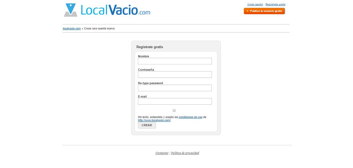 LocalVacio's tweet image. ¡Publicar o buscar un anuncio de un local, oficina o nave nunca había sido tan fácil! localvacio.com