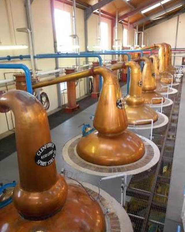 Mr__Corleone's tweet photo. Glenfiddich's small 11ft copper stills have been kept the same size since #WilliamGrants days. #Glenfiddich #whisky https://t.co/Mth3HEAqrR
