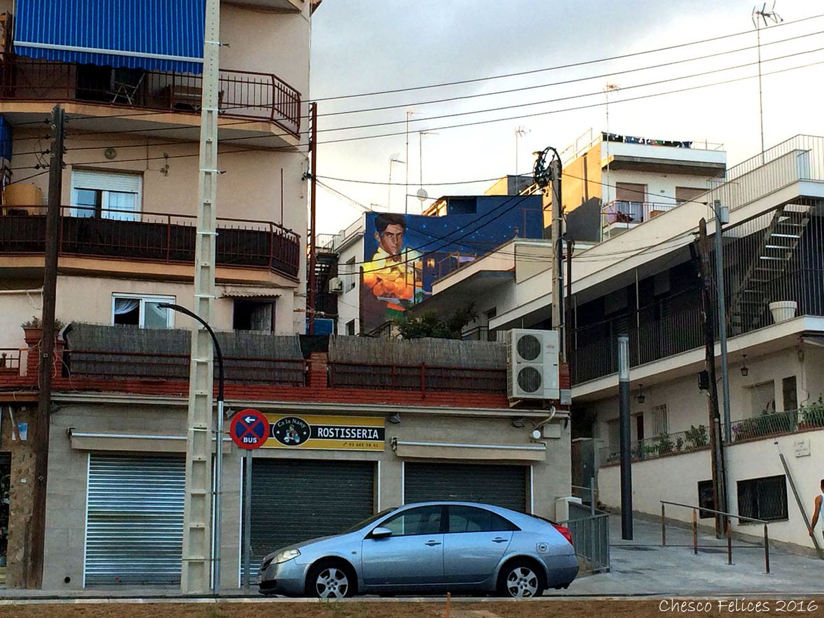 NCCastelldefels's tweet photo. Precioso #mural en C/ Garcia Lorca, Barrio @av_vista, #Castelldefels.
#FedericoGarciaLorca
#EnamoradoDeCastelldefels https://t.co/RBbK91Kuva
