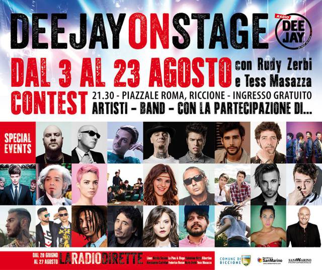 JamminHostel's tweet photo. Termina #DeejayOnStage, stasera sul palco Michelin, Tiromancino Calcutta e Lemandorle per una notte piena di musica! https://t.co/zlAhsPOgti