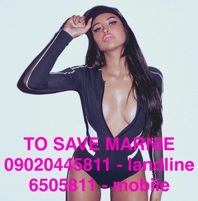 Lines are open save Marnie from eviction and send her to the final! Call 09020445811 ☎️ or 6505811 📱 #CBB