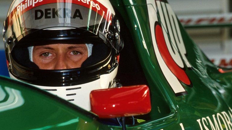 SkySportsF1's tweet photo. "The paddock was waking up to a new star": The birth of a legend at the #BelgianGP https://t.co/PJlbFhqXFj #SkyF1 https://t.co/swo9Q5oUWQ