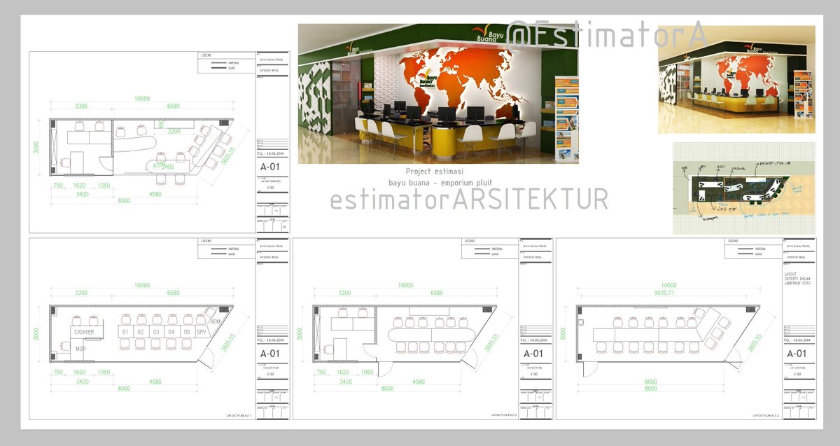 EstimatorA's tweet image. Apartemen &amp;amp; Store #ProjectEstimate ##estimatorARSITEKTUR
hitung RAB/budget/CostControl
Project Arsitektur &amp;amp; Interior