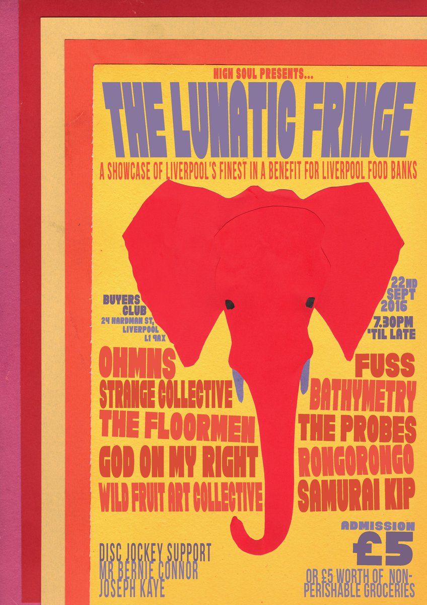 LET'S RIP THIS JOINT: 22.09.16. with <a href="/buyersclubbar/">Buyers Club</a> <a href="/bathymetryband/">bathymetry</a> <a href="/TheProbes/">PROBES</a> <a href="/RongoRongo_band/">RongoRongo</a> foodbank benefit. x