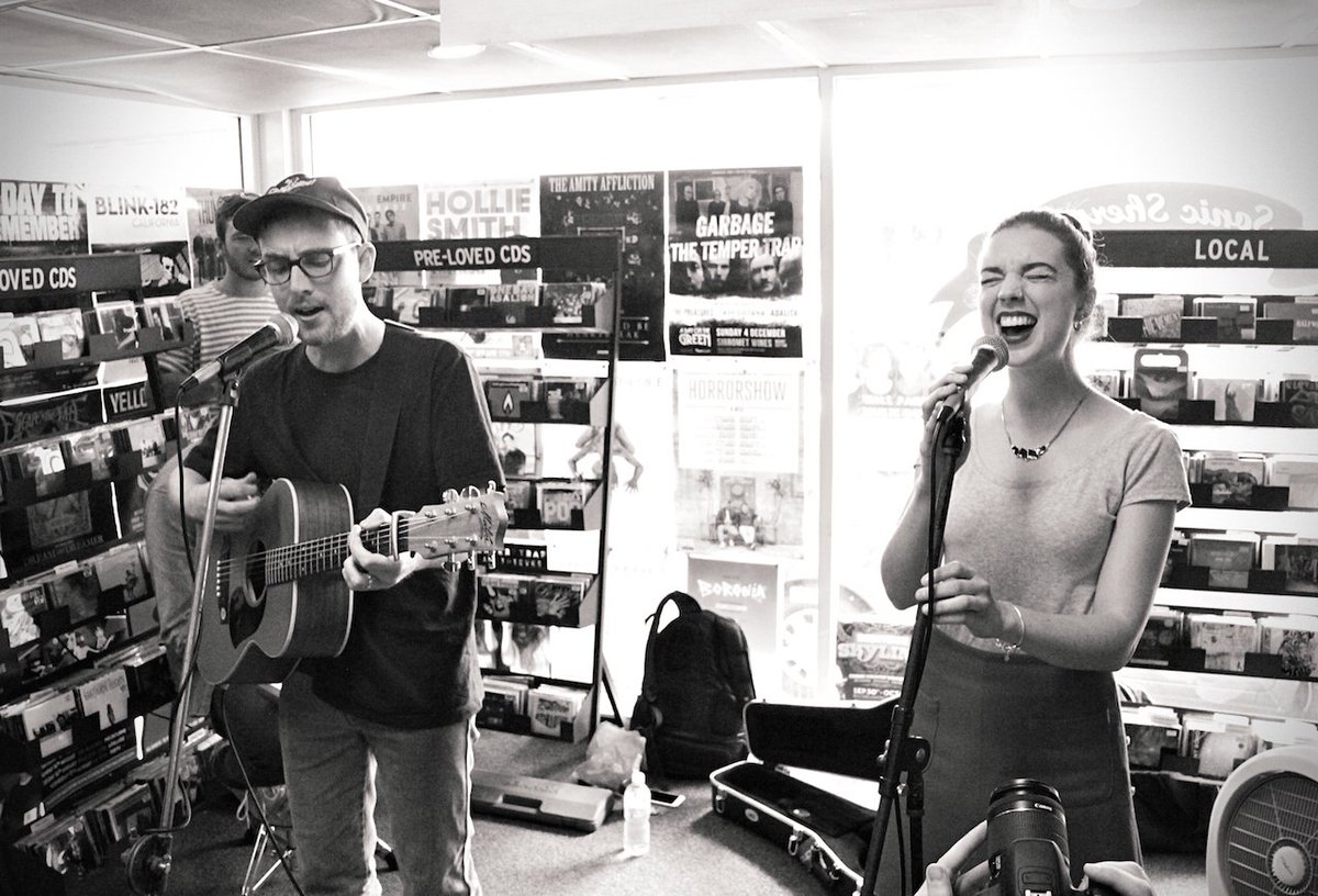 Our gallery's up of <a href="/ballparkmusic/">Ball Park Music</a>  beautiful <a href="/sonic_sherpa/">Sonic Sherpa</a>  in store acoustic set > ow.ly/cnzo303sznV