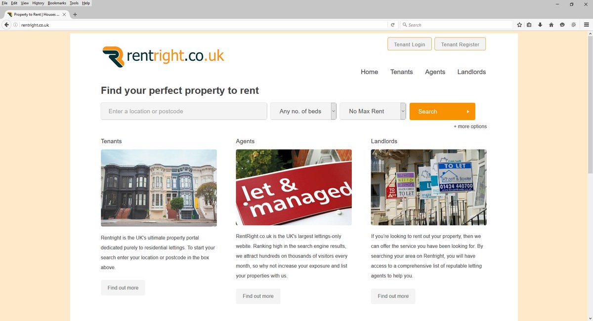 Live today! : New website, new style, mobile friendly, easy to use. Take a look today.
rentright.co.uk