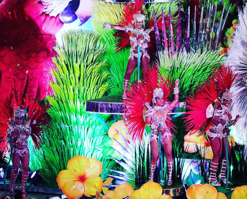 Color and beauty at the 2016 Rio Olympics Closing Ceremony. We are very proud. Obrigado Rio!