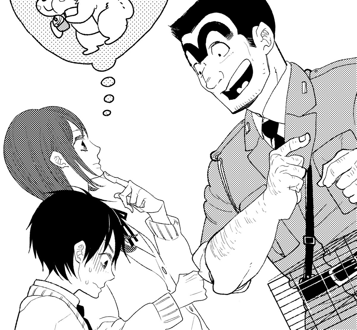 ｊｕｍｐ ｊ ｂｏｏｋｓ編集部 Vs こち亀 今週発売のwjでは ハルチカとのコラボ小説が掲載されています 橋本環奈さん主演で実写化が発表されましたね 両さんとやたら馴染んでる印象があります 山中ヒコさんのイラストもとてもかわいいです ちょっと