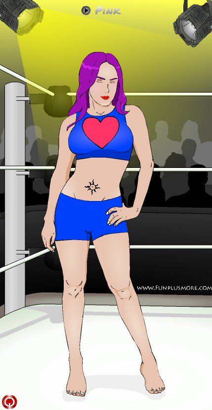 EskewBreanna's tweet image. @funplusmore #CreateAWrestler #CreateADiva  this my consis made she 4years old