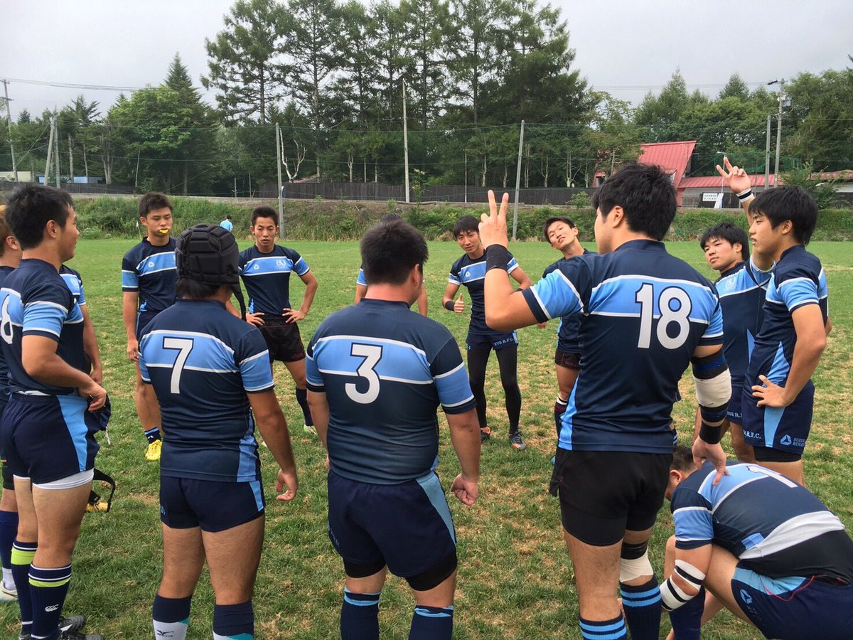 【菅平合宿最終日】
1週間の菅平合宿お疲れ様でした！9月から始まるリーグ戦も頑張っていきましょう！