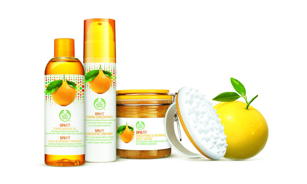 thebodyshopindo's tweet photo. Self pampering can be done anytime! Enjoy the refreshing yet relaxing scent of citrus in #SpaFit range. https://t.co/yNxvKDcS2L
