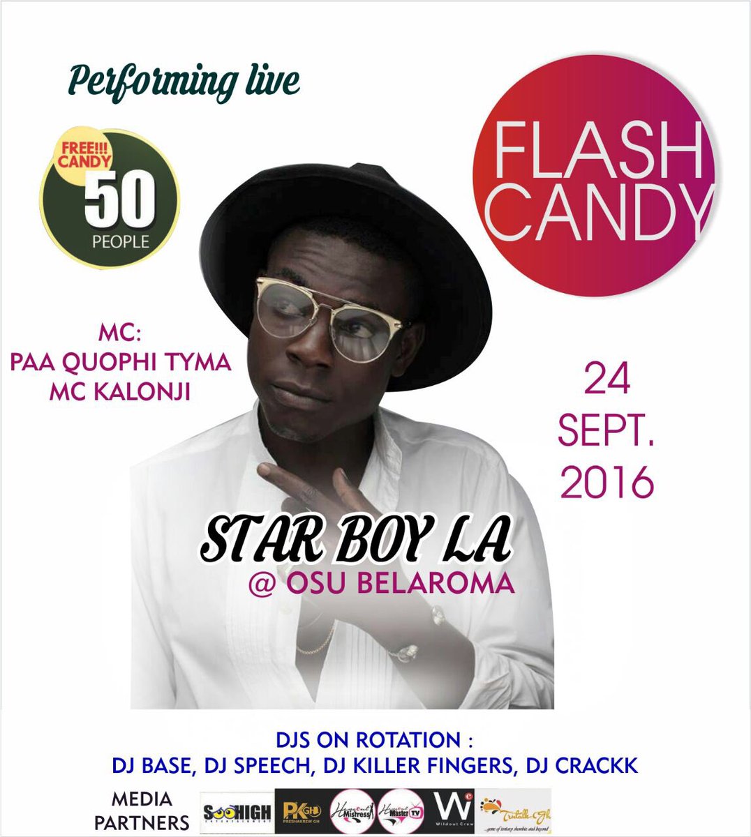 selfmadehype's tweet photo. September Rave
#flashcandy 
24/09/16
Bellaroma Osu
@articlewani https://t.co/nmfsB5mxsN