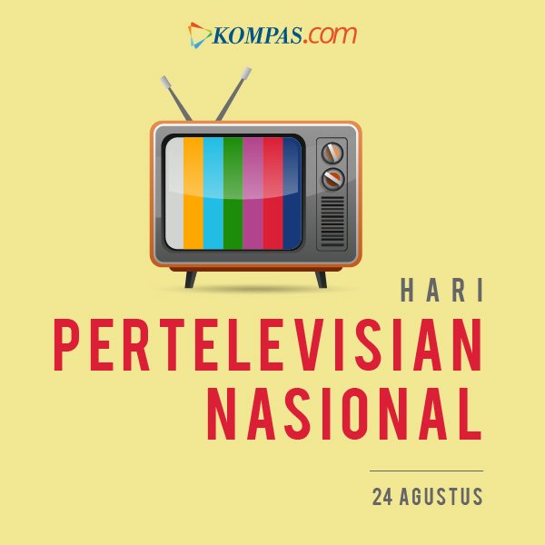 sportskompascom's tweet photo. Selamat Hr Pertelevisian Nasional!

Semoga siaran tv nasional smakin brmutu&amp;mendidik para penonton!
#IndonesiaTahu https://t.co/dDelWXZz1j