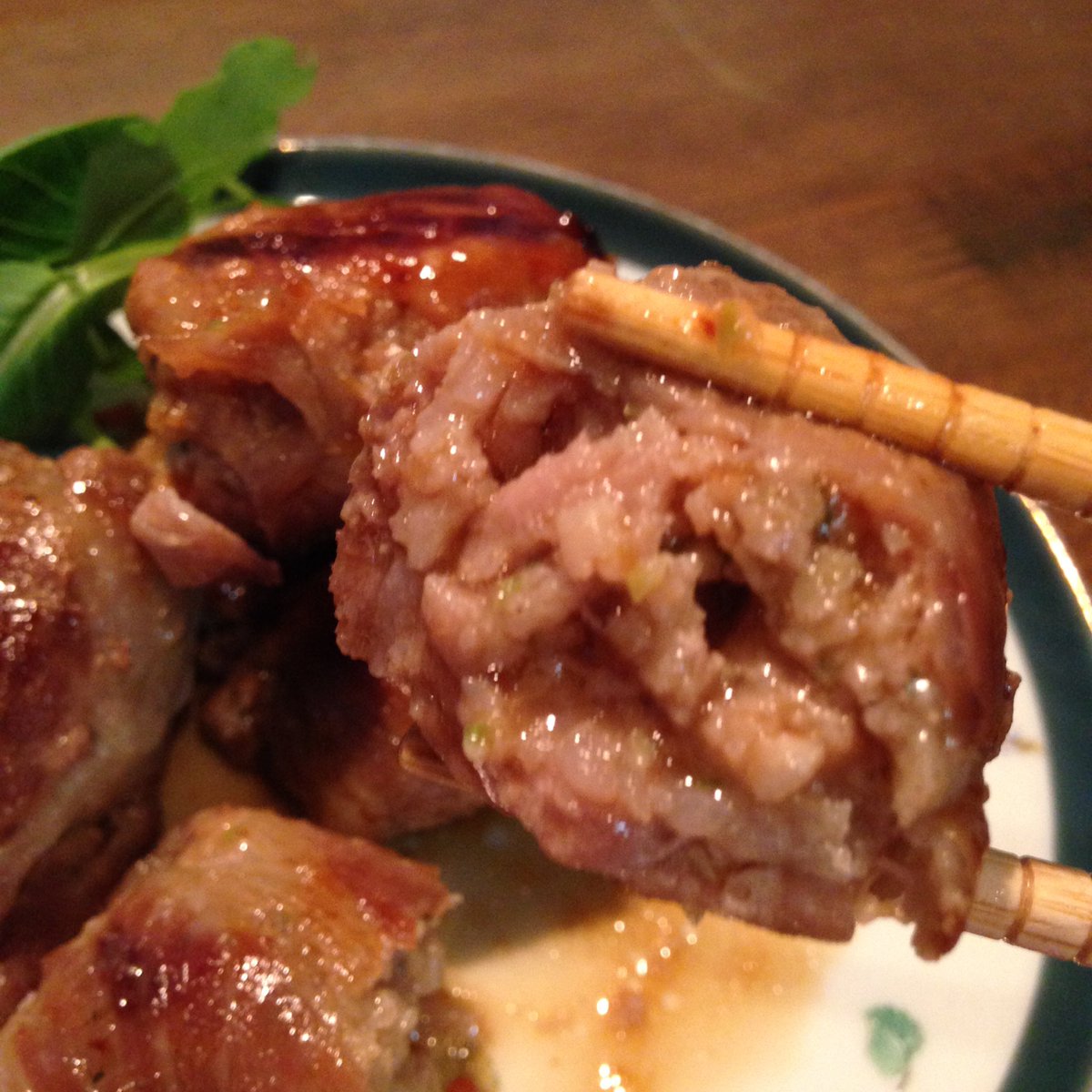 カラ松 肉を肉で巻いた肉食系の食べ物は実在した Togetter
