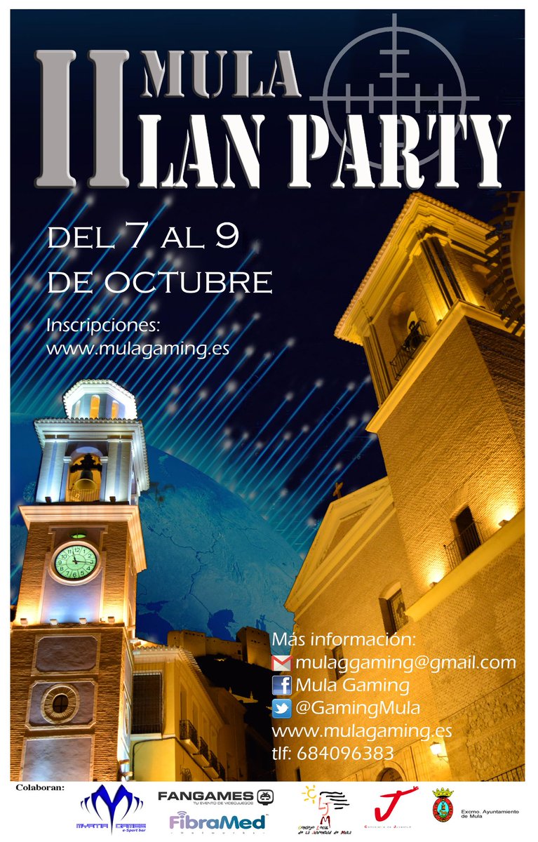 II Mula Lan Party del 7 al 9 de Octubre