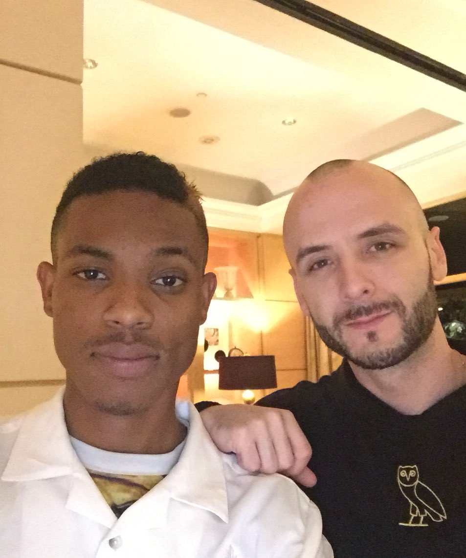 manwhat123's tweet image. It was an honor meeting @ovo40 last night! One of the Dopest 🔥most influential producers in the game right now !
