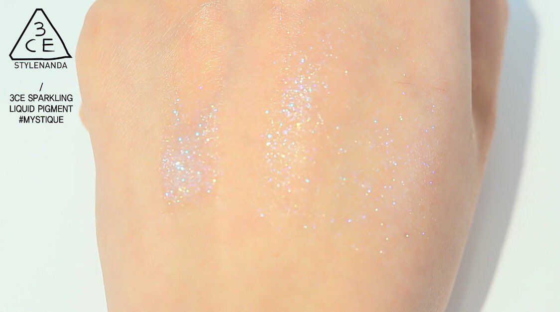 3ce sparkling liquid pigment