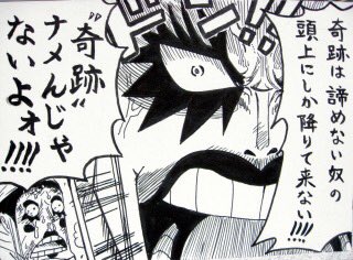 後世に残したいアニメの名言 ワンピース Twitter Search