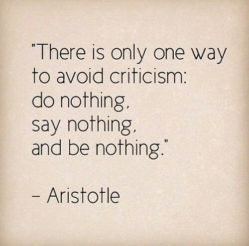 Ghosn_Fadi1's tweet image. There is only one way to avoid criticism...... #TuesdayMotivation
