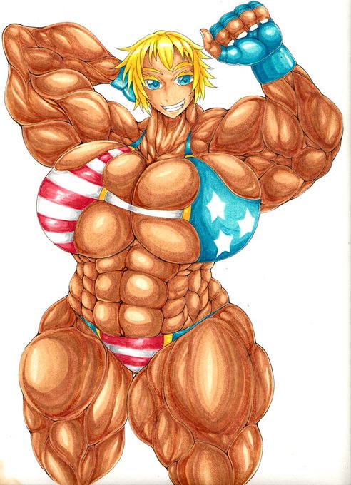 久し振りに描くエリスちゃん～♪
💪( ・∇・💪)ムキ～ムキ～でっち!!! 