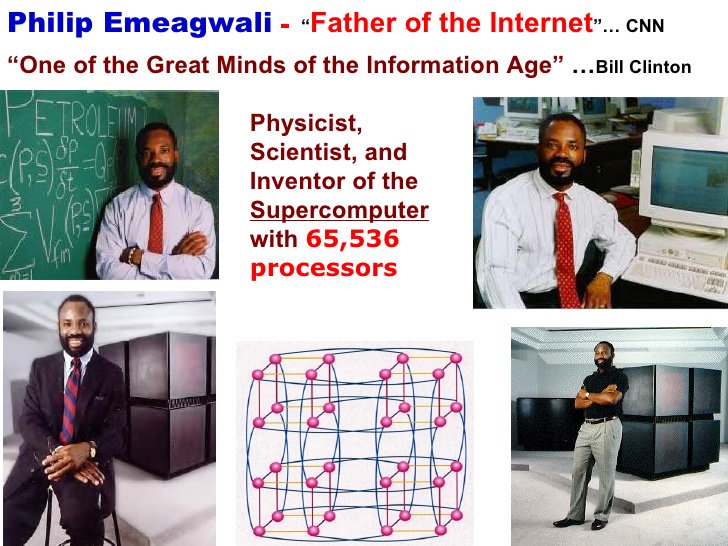 SteveBikoFoundation on Twitter: "#TodayInHistory: 1954 - Nigerian inventor of fastest the computer, Philip Emeagwali was born in Akure, Nigeria… "