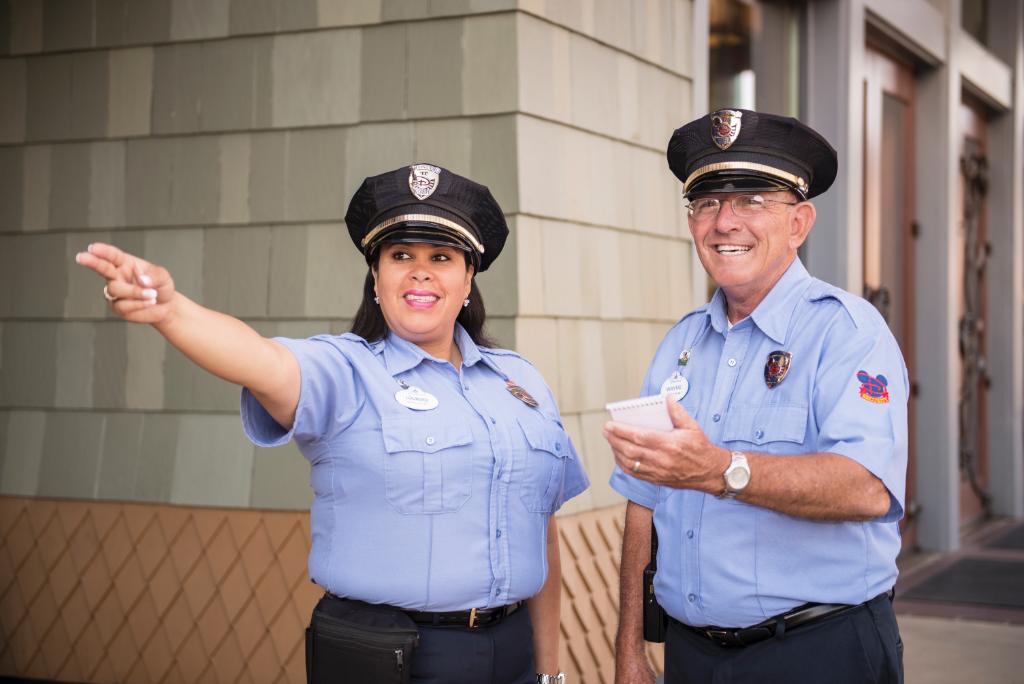 Security Staff Stock Photo