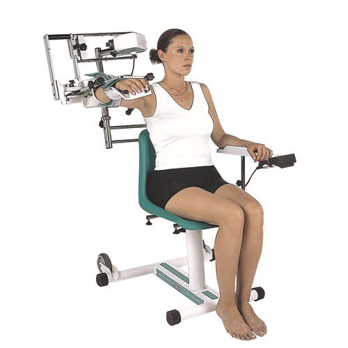 fitcareproducts's tweet image. Continuous Passive Motion #CPM for Shoulders. Provides post-operative passive ROM. healthcarefitnessproducts.com/kinetec-centur…