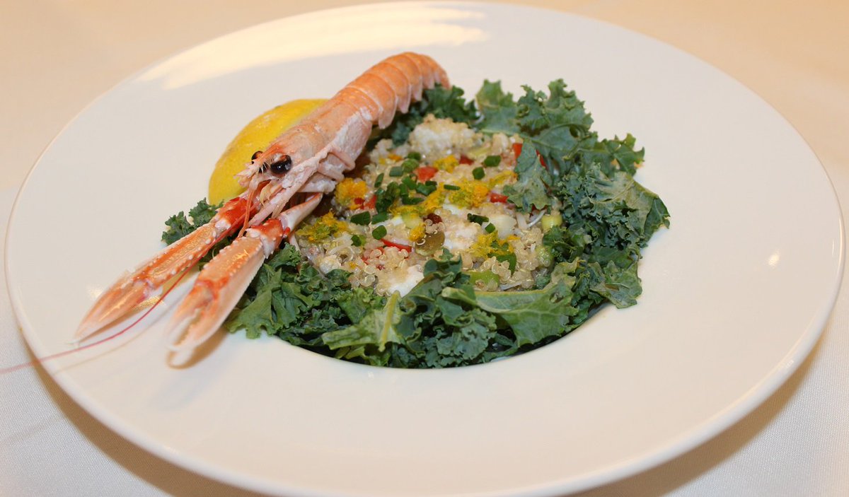 Jazz up your next #quinoa salad by adding one of our favourite #seafood ingredients! #langoustinelove