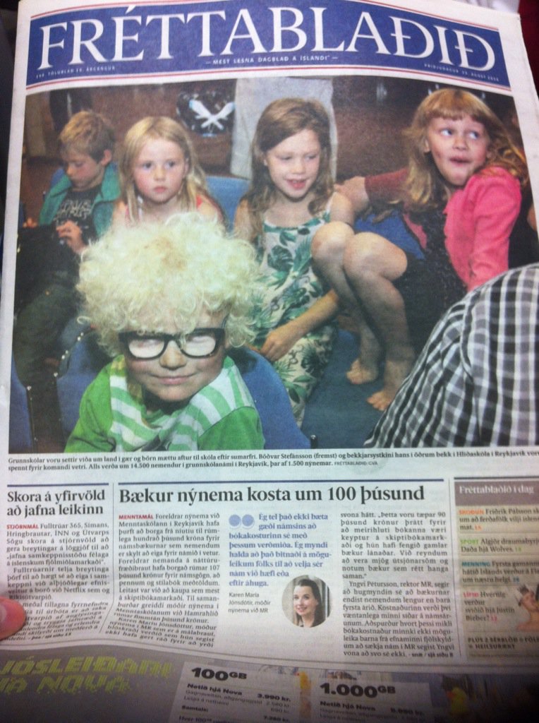 Þessar bækur fyrir fyrsta bekk eru orðnar alveg frekar dýrar