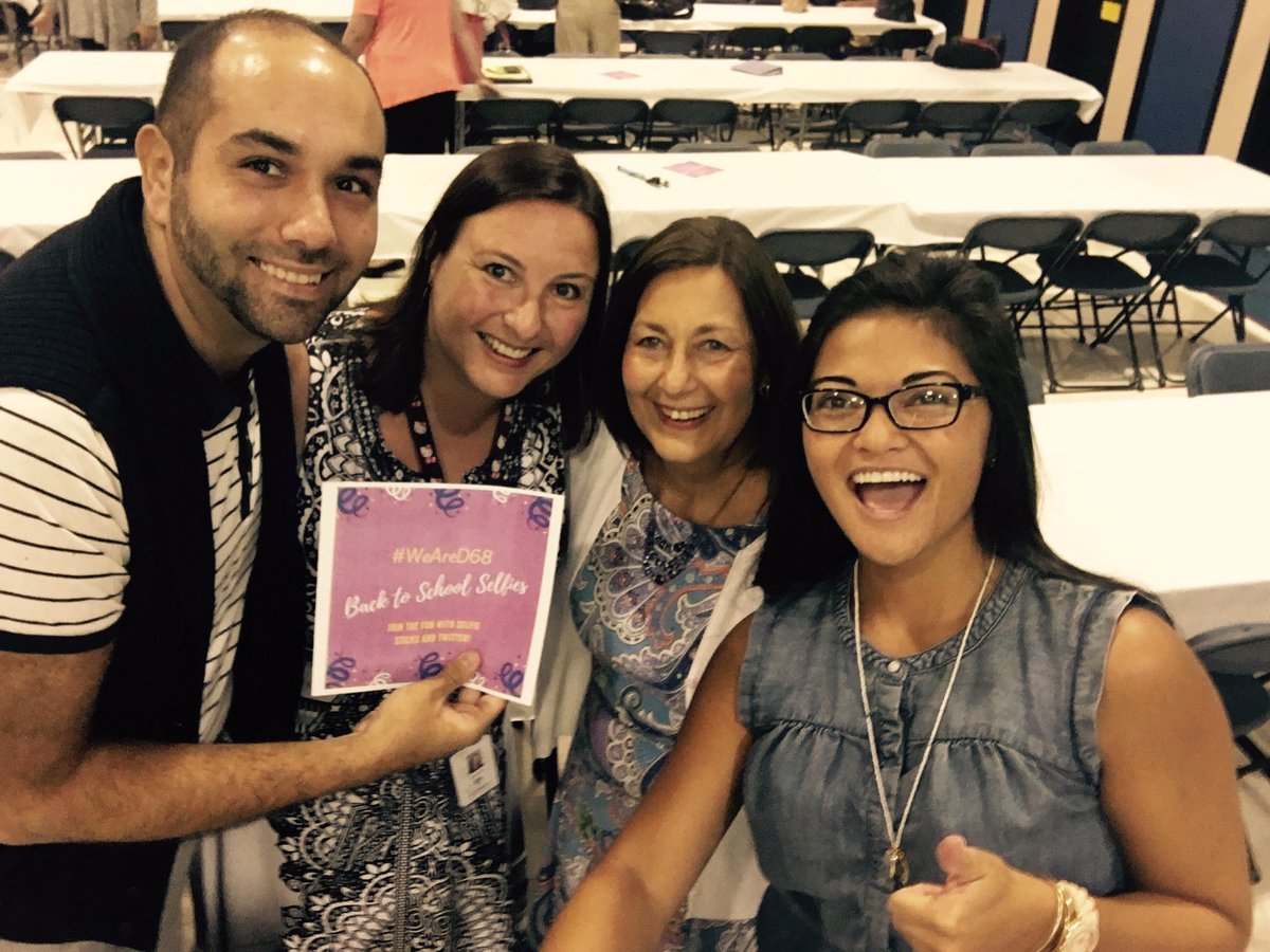 Miss_Gaden's tweet image. Back to school selfie!!! @Woodridge68 @JJHWoodridge #WeAreD68
