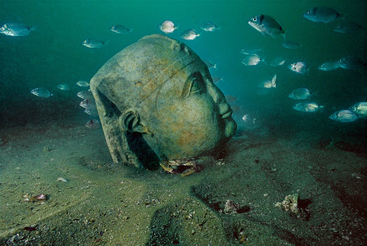 britishmuseum's tweet photo. Explore the connections between the ancient civilisations of Egypt &amp; Greece in #SunkenCities https://t.co/16Yp55dwTy https://t.co/5coDpv58i6