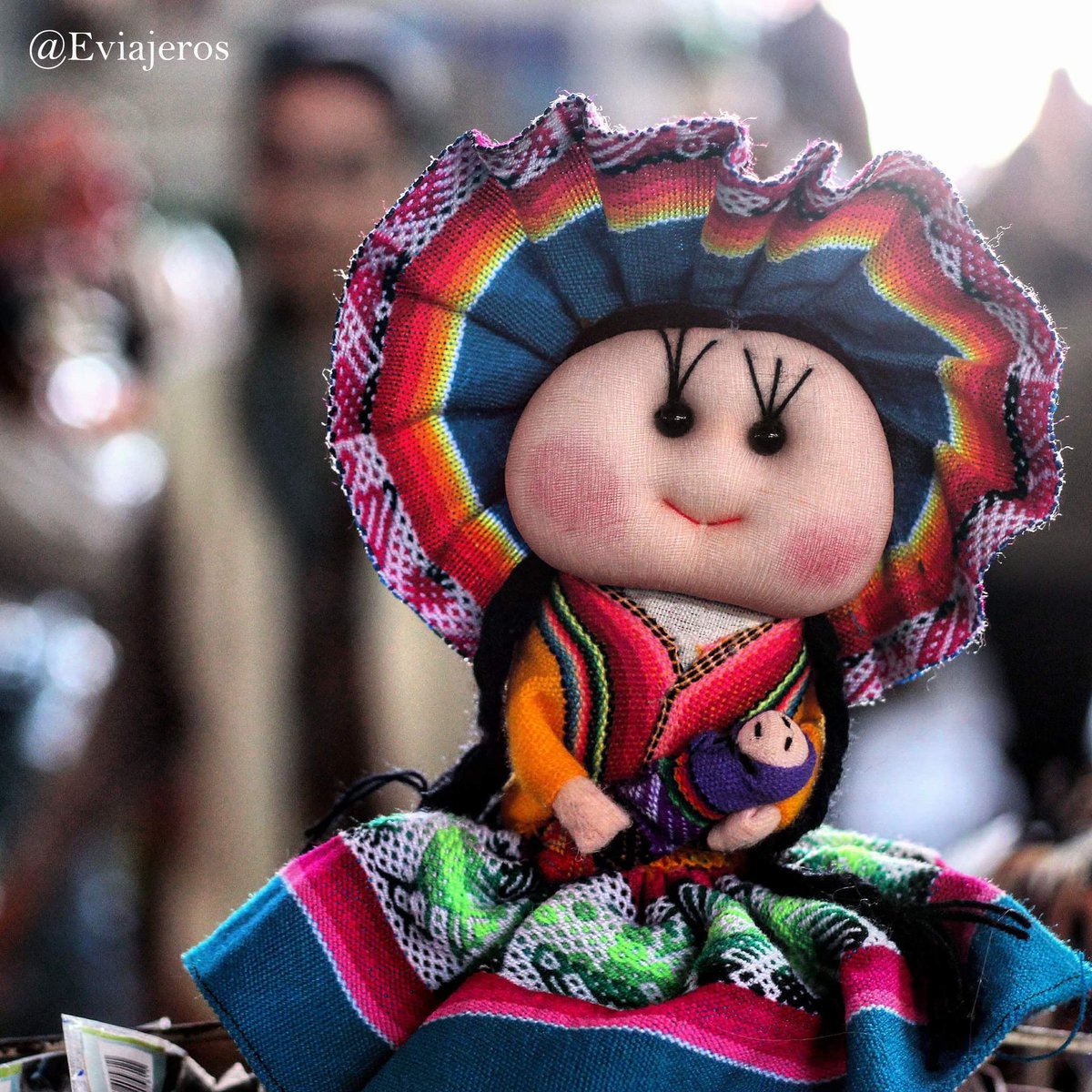 muñecas de trapo andinas